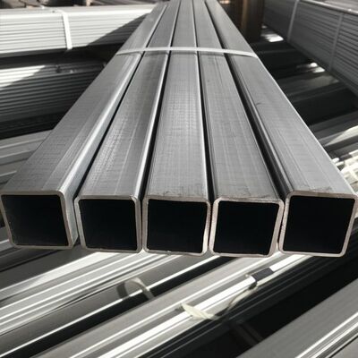6m Length Pre-galvanized Steel Pipe Square and Rectangular Section Shape Moderate Corrosion Resistance Designed for Durable Structures