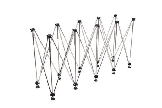 Multi Functional Operation Woodworking Table With Foldable Spider Leg Workbench Retract Spider Leg Telescopic Stainless Steel Industrial DIY Worktable 6/8/9/12/15 Legs 900kg