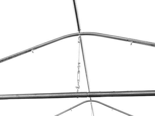 Single-span Tunnel Greenhouse with Polyethylene Film livestock breeding  goods storage fitness facilities and temporary shelters or field hospitals in emergency wartime scenarios